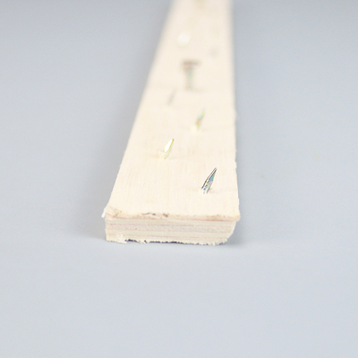 Regular Carpet Tack Strip Pre-Nailed Elasticel (1 1/4" spiral concrete nail)